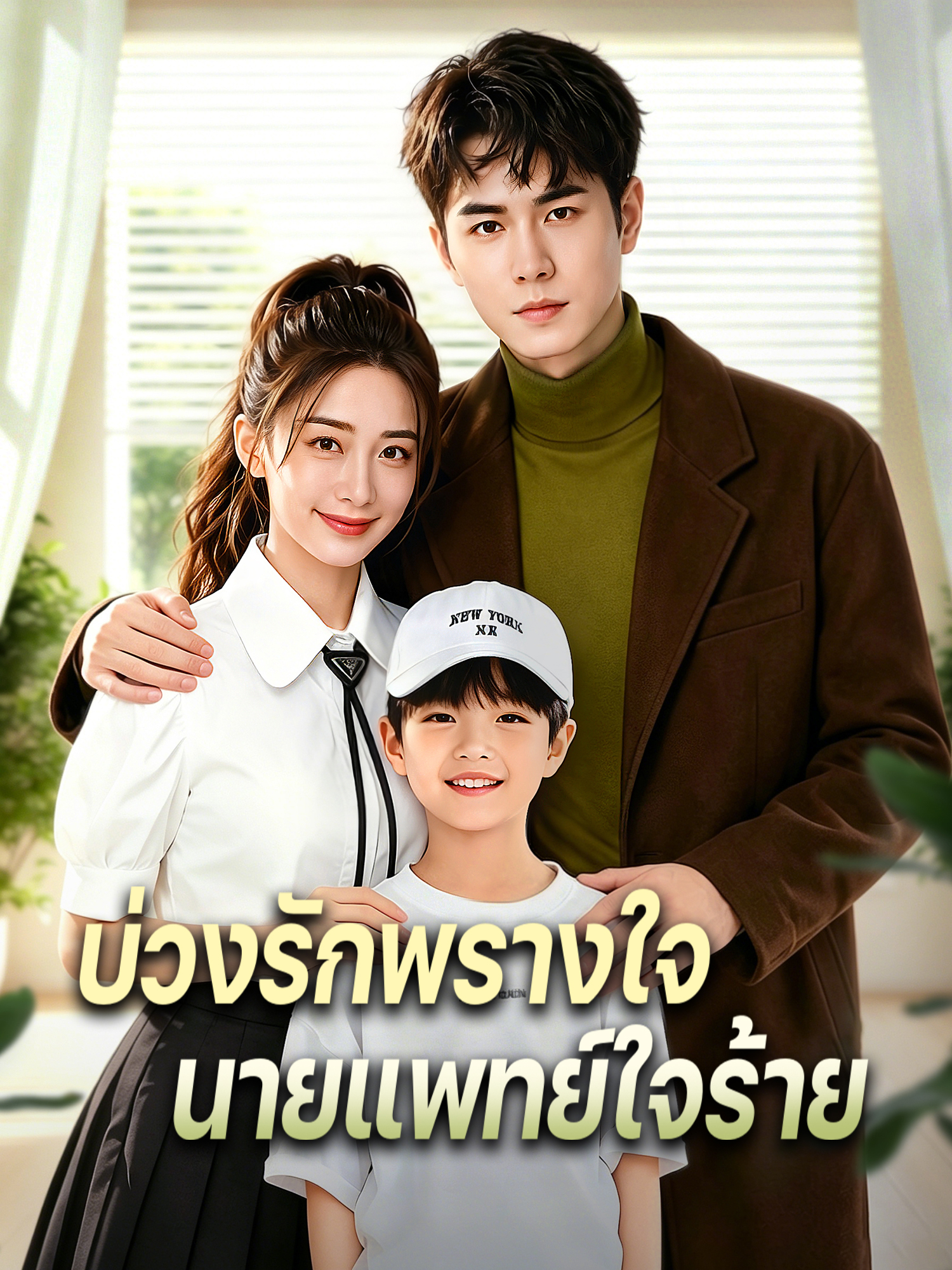 หน้าปกและภาพซีรีส์สั้น บ่วงรักพรางใจ นายแพทย์ใจร้าย