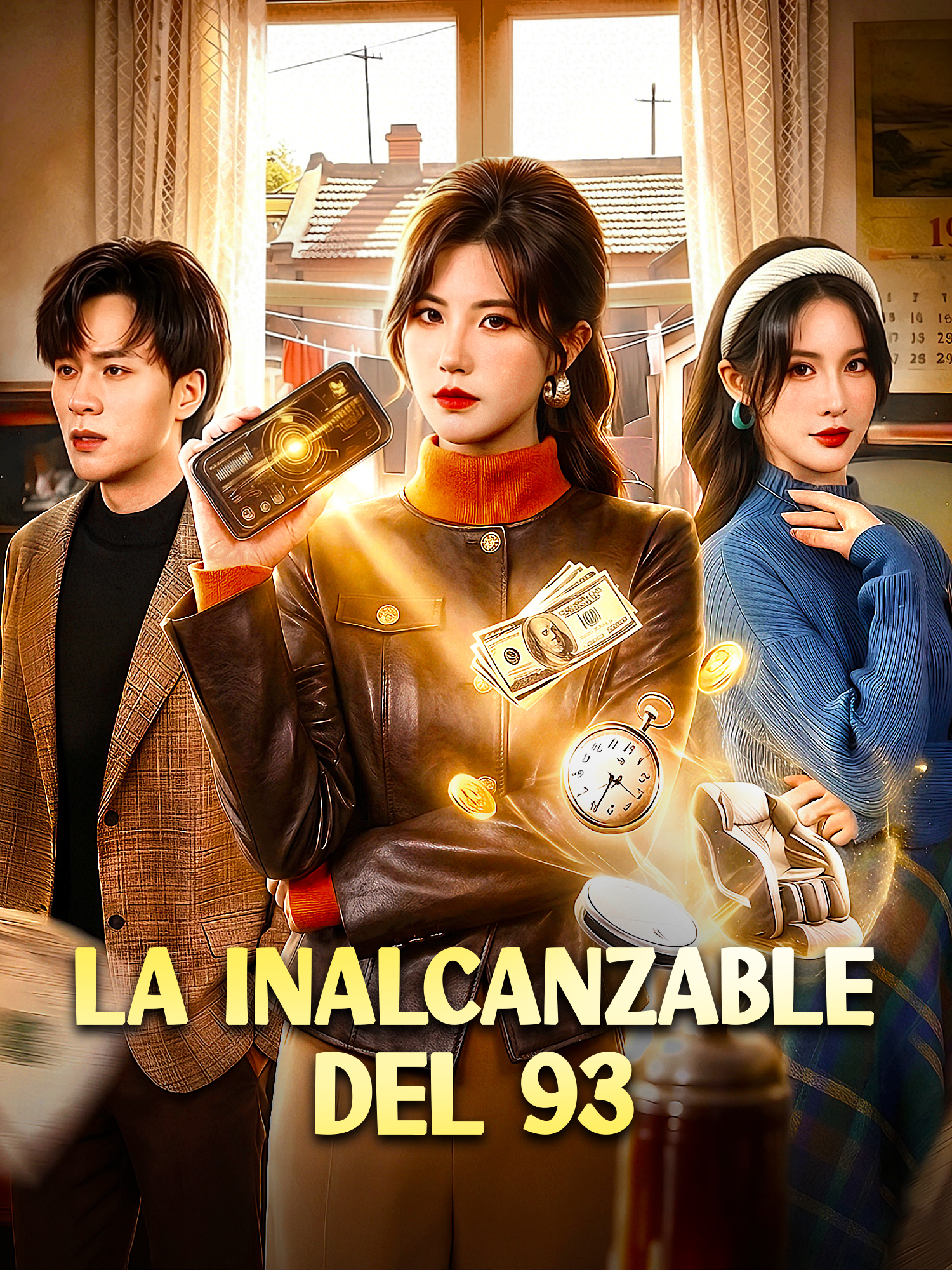 Portada y Póster de la Mini Serie La Inalcanzable del 93