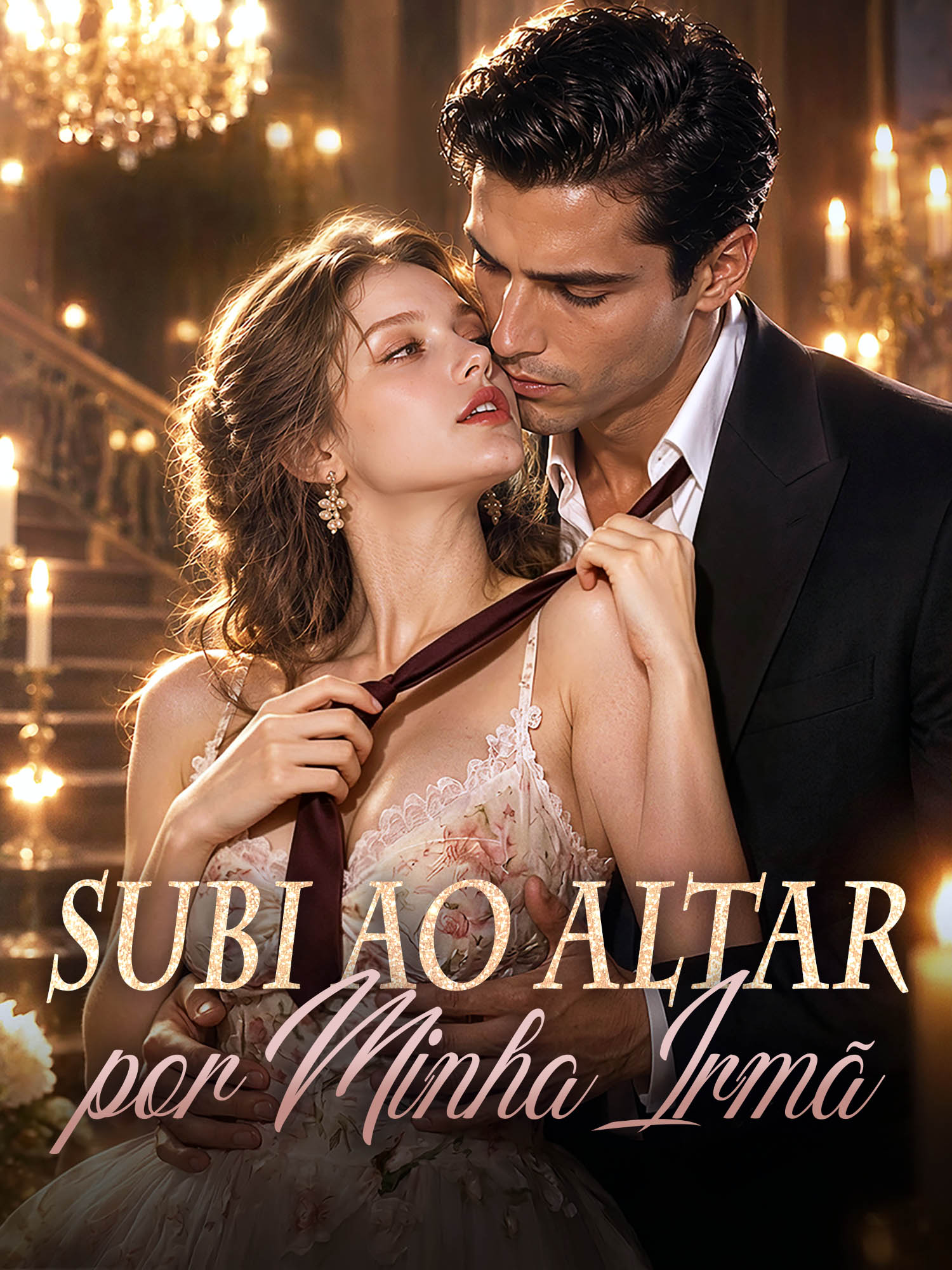 Capa e Pôster da Mini Novela Subi ao Altar por Minha Irmã