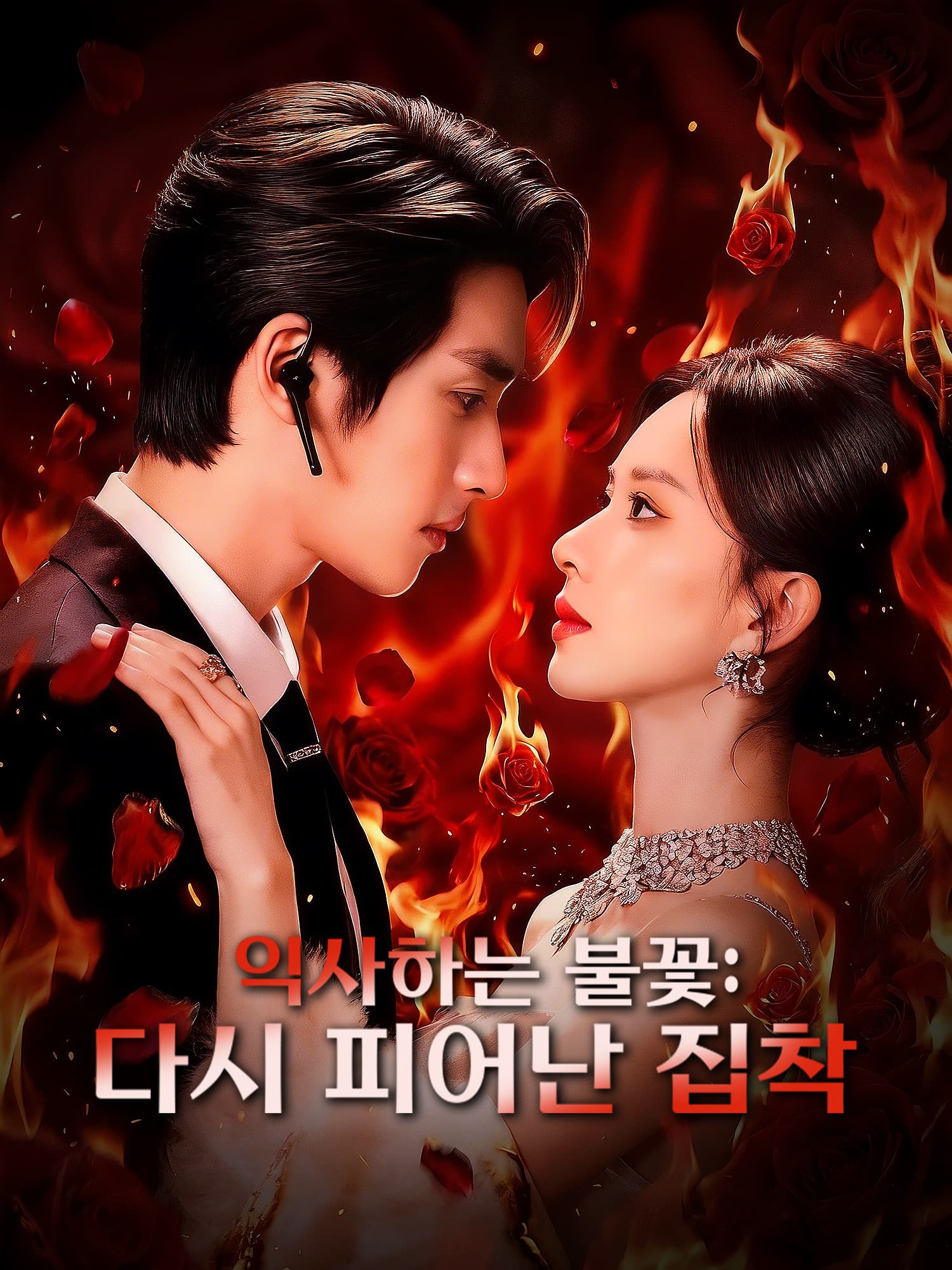 익사하는 불꽃: 다시 피어난 집착 숏드라마 커버 및 포스터