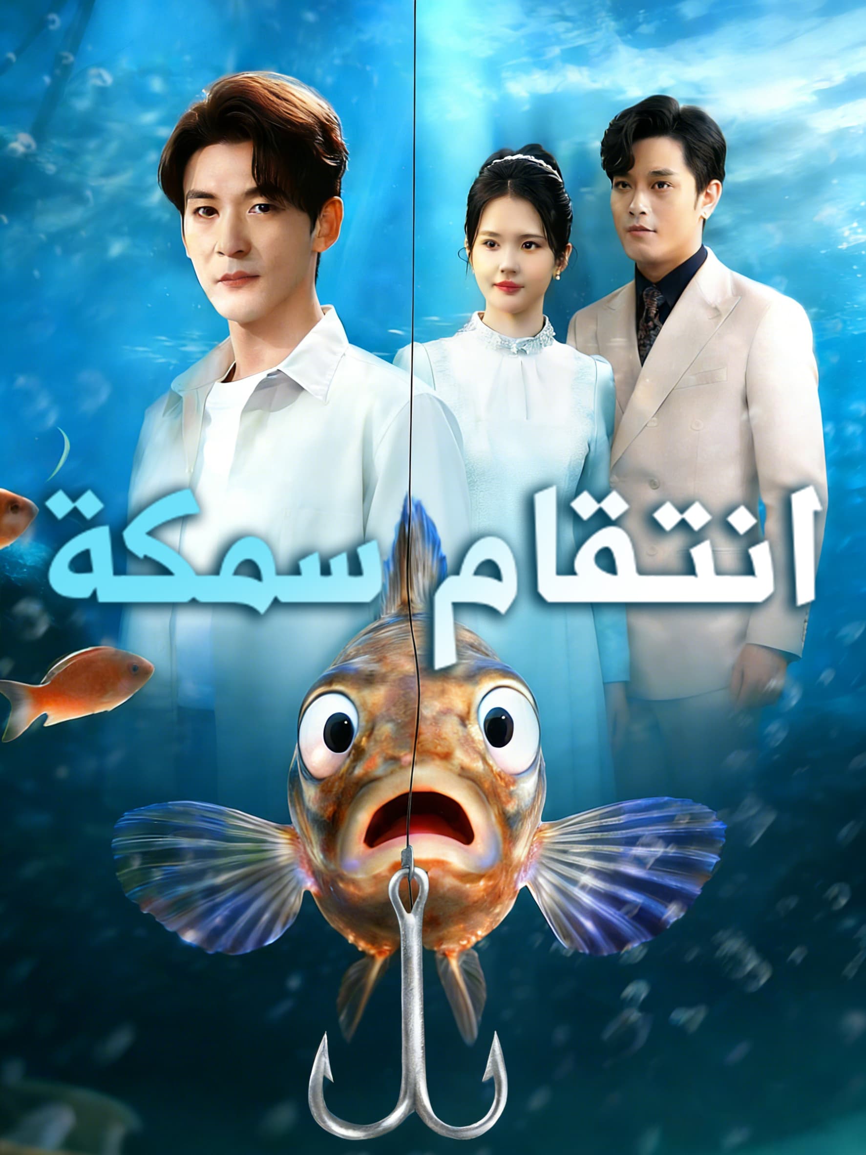 غلاف وملصق مسلسل انتقام سمكة القصير