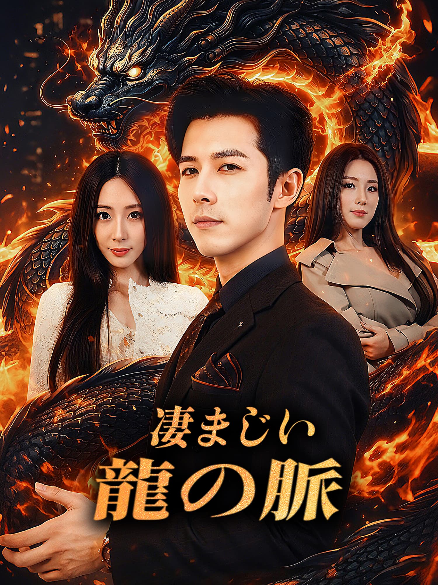 凄まじい龍の脈