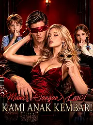 Sampul & Poster Drama Pendek Mami, Jangan Lari! Kami Anak Kembar!