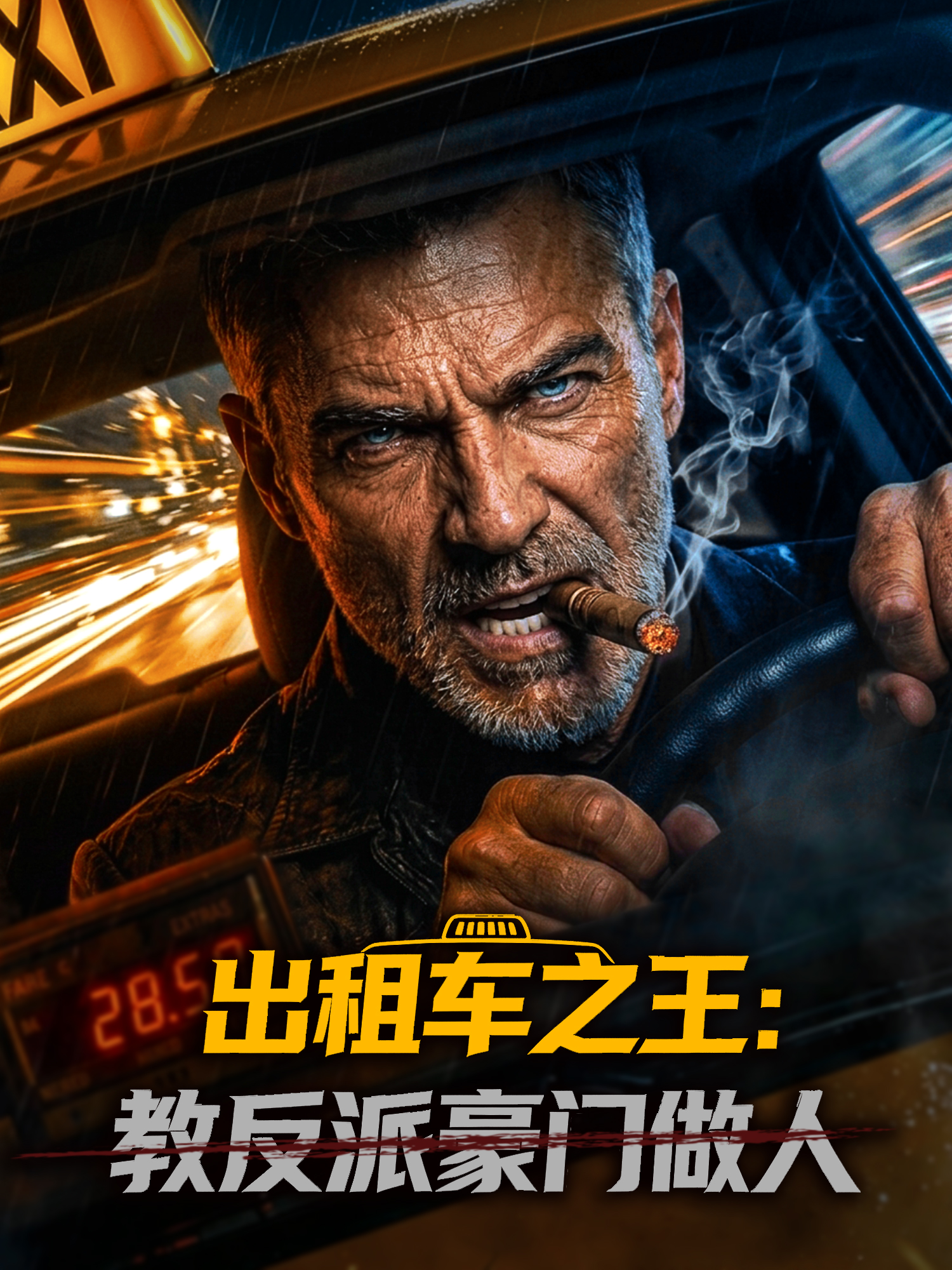 出租车之王：教反派豪门做人 短剧封面与海报