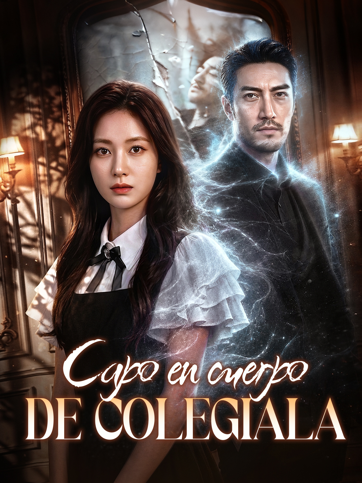 Portada y Póster de la Mini Serie Capo en cuerpo de colegiala