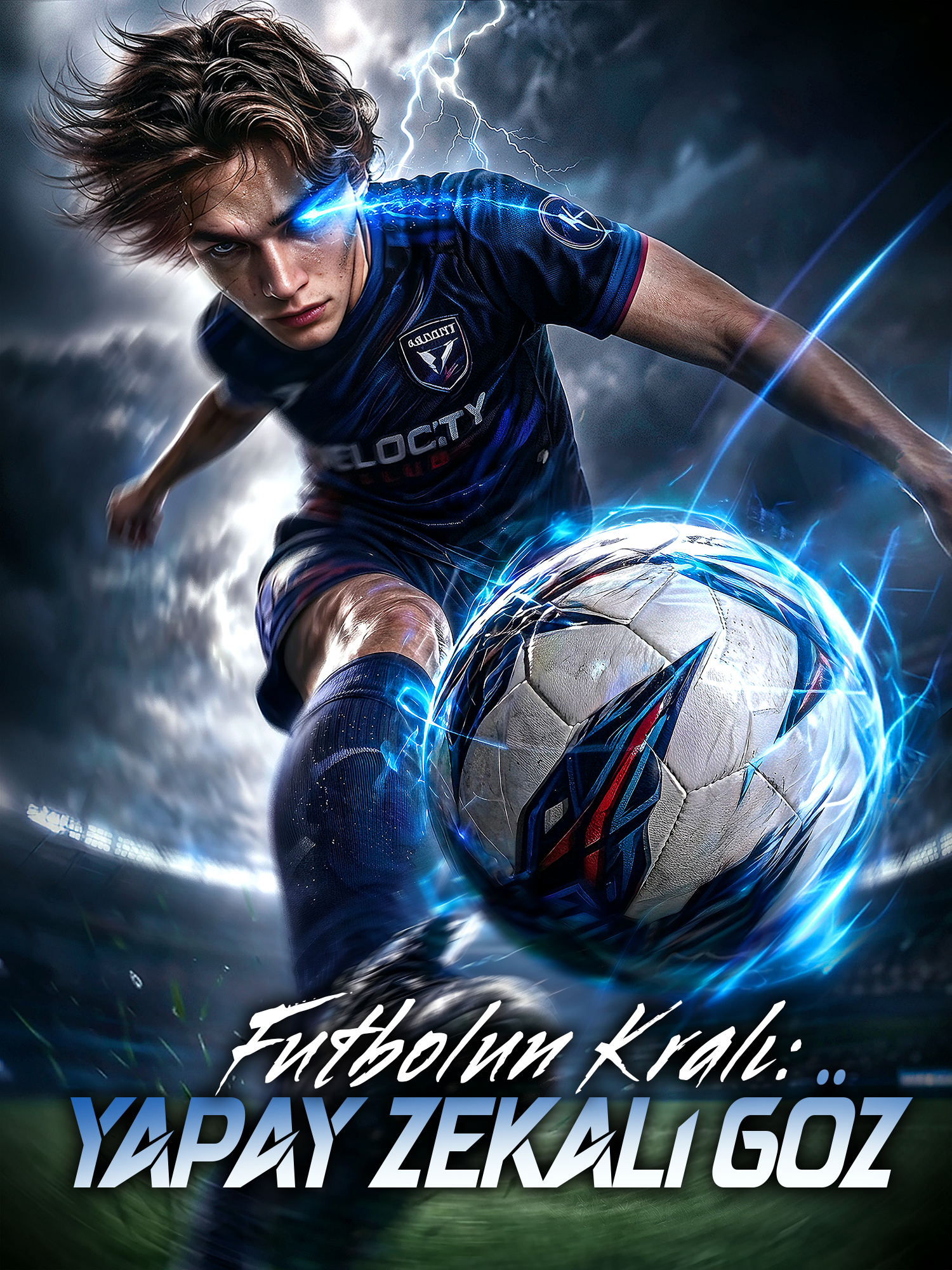 Futbolun Kralı: Yapay Zekalı Göz Kısa Dizi Afişi ve Kapağı