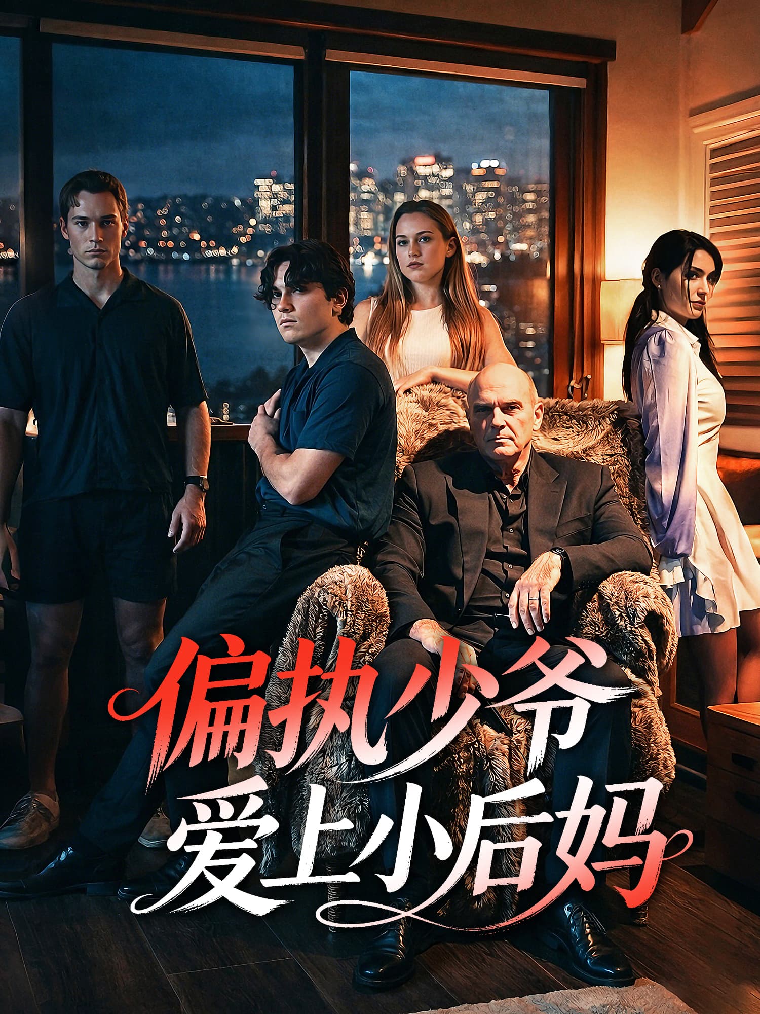 偏执少爷爱上小后妈 短剧封面与海报