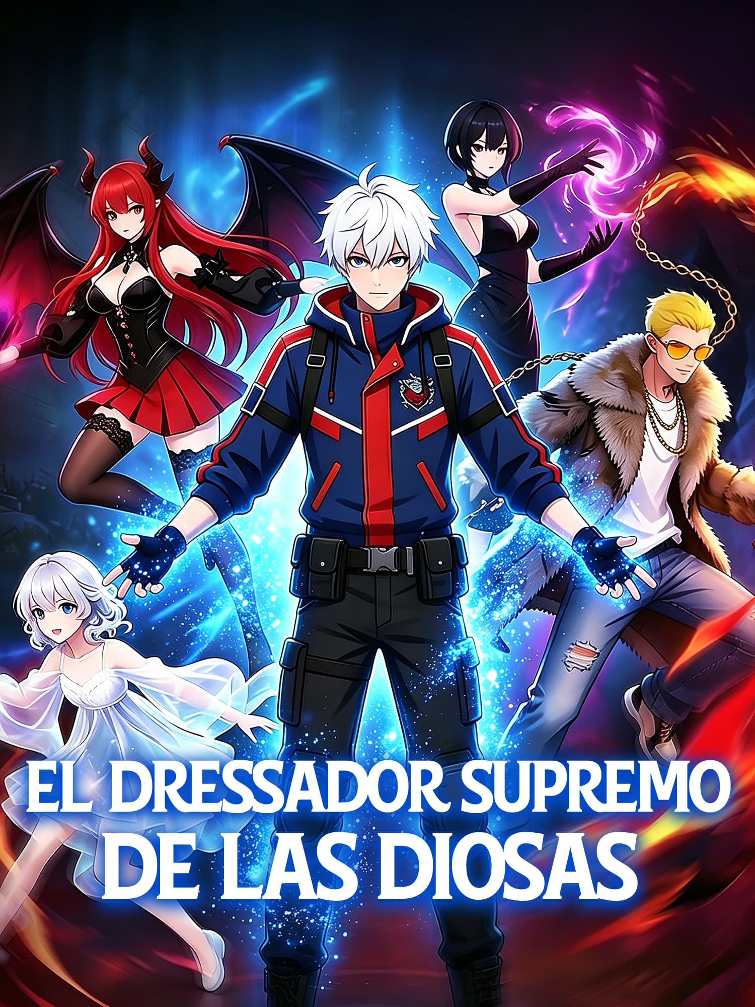 Portada y Póster de la Mini Serie El Domador Supremo de las Diosas