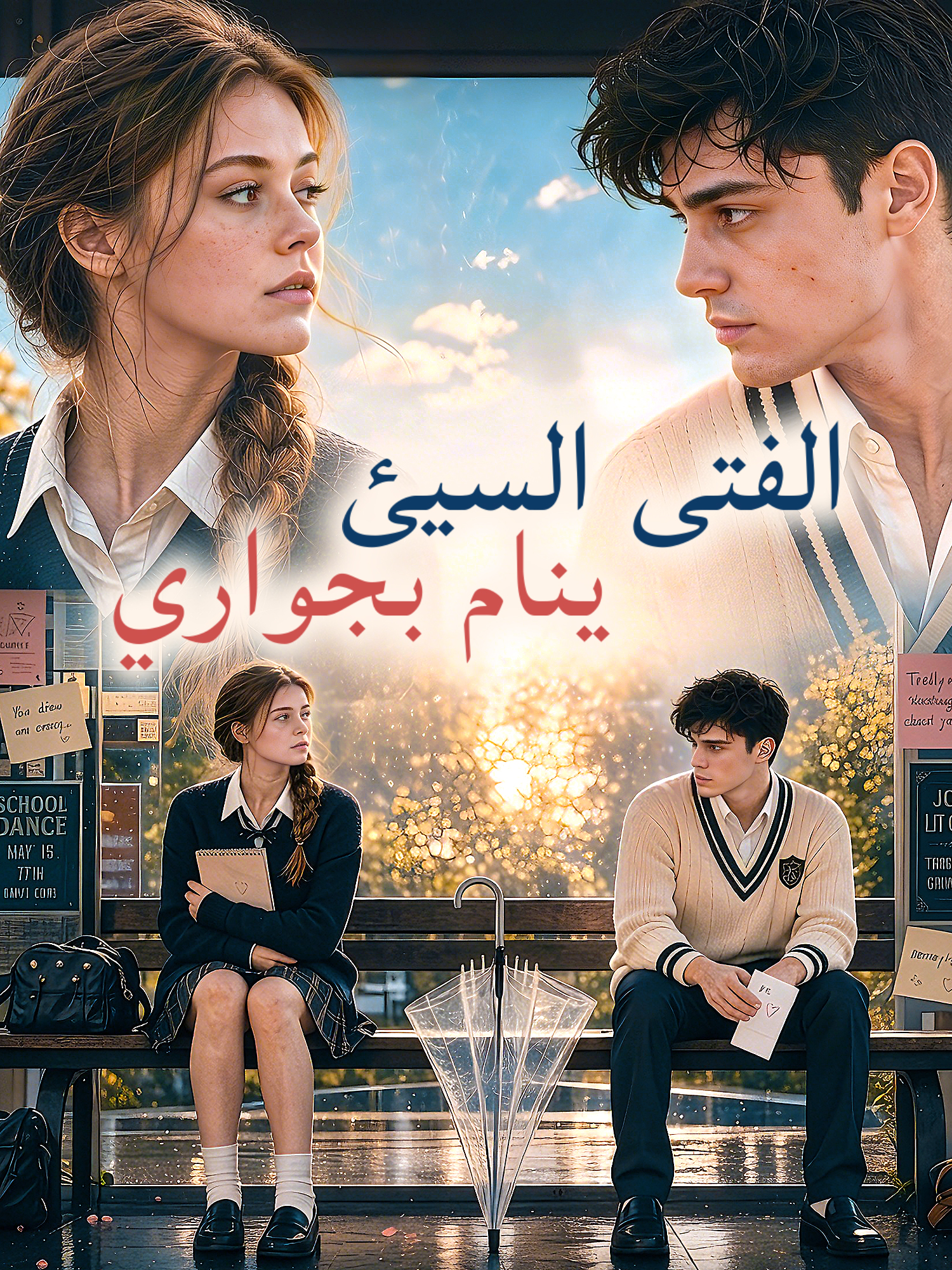 الفتى السيئ ينام بجواري