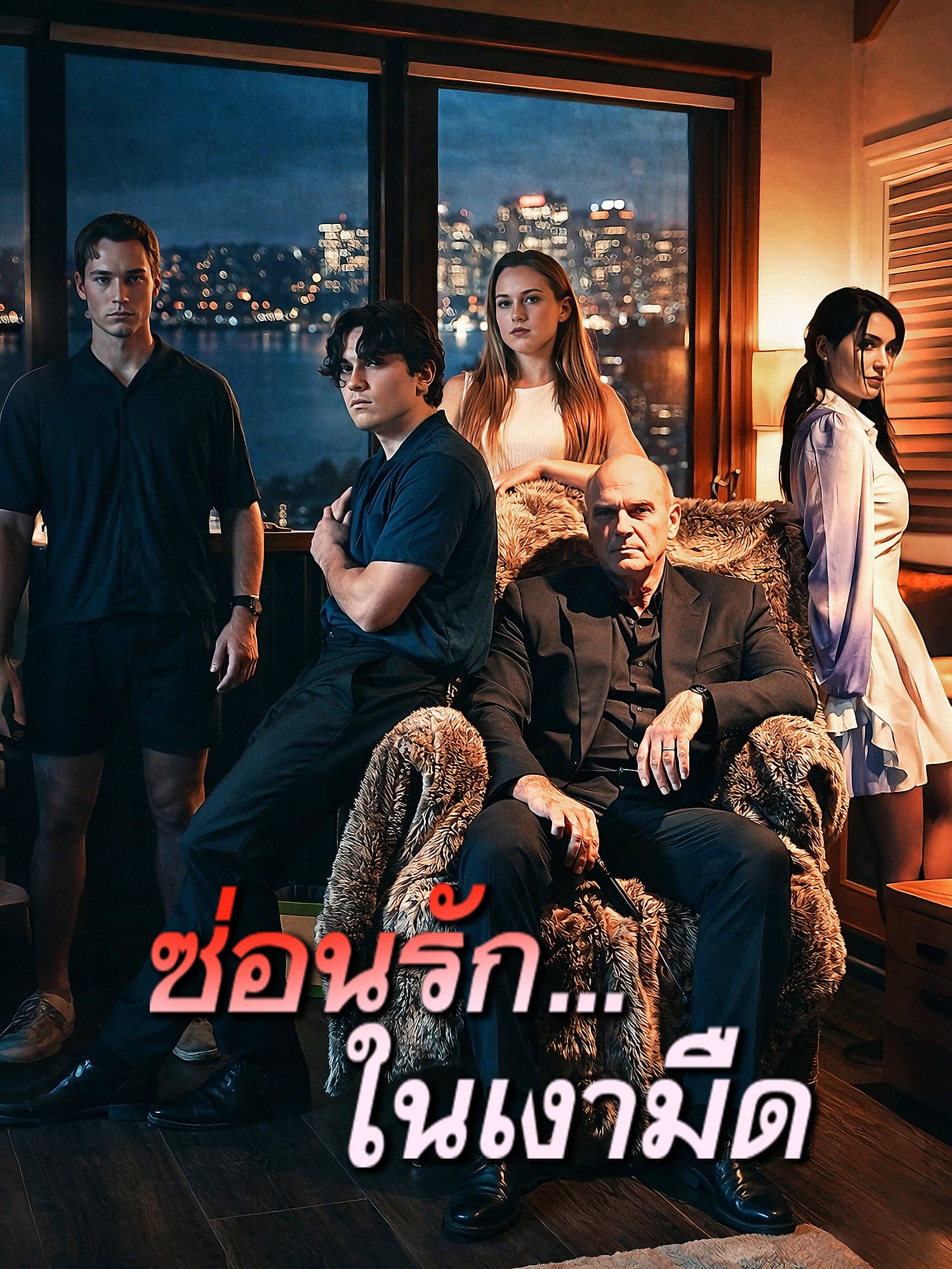 หน้าปกและภาพซีรีส์สั้น ซ่อนรัก...ในเงามืด