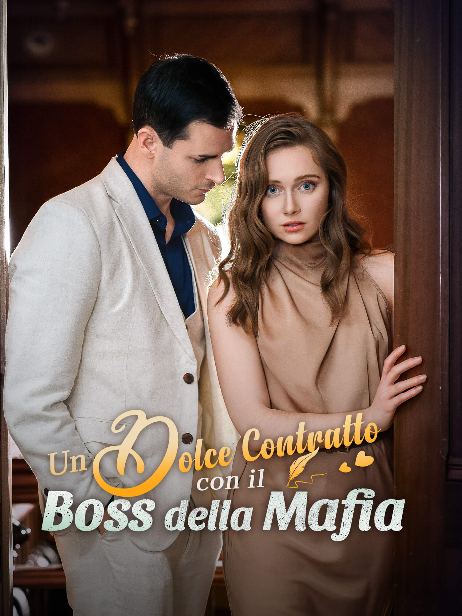 Copertina del dramma corto Un Dolce Contratto con il Boss della Mafia (Categorie verticali di)