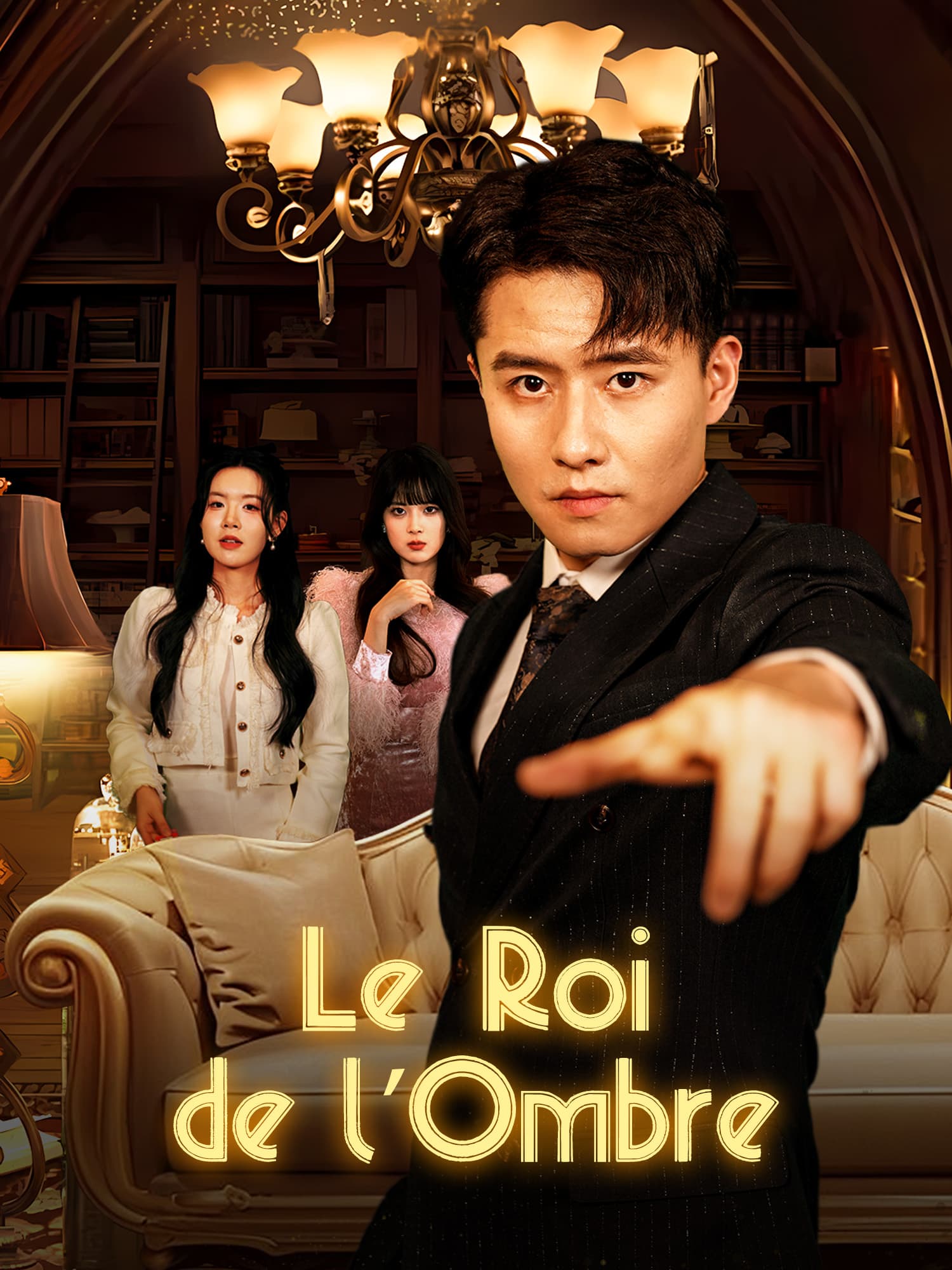 Affiche et Couverture de la Mini-série Le Roi de l’Ombre