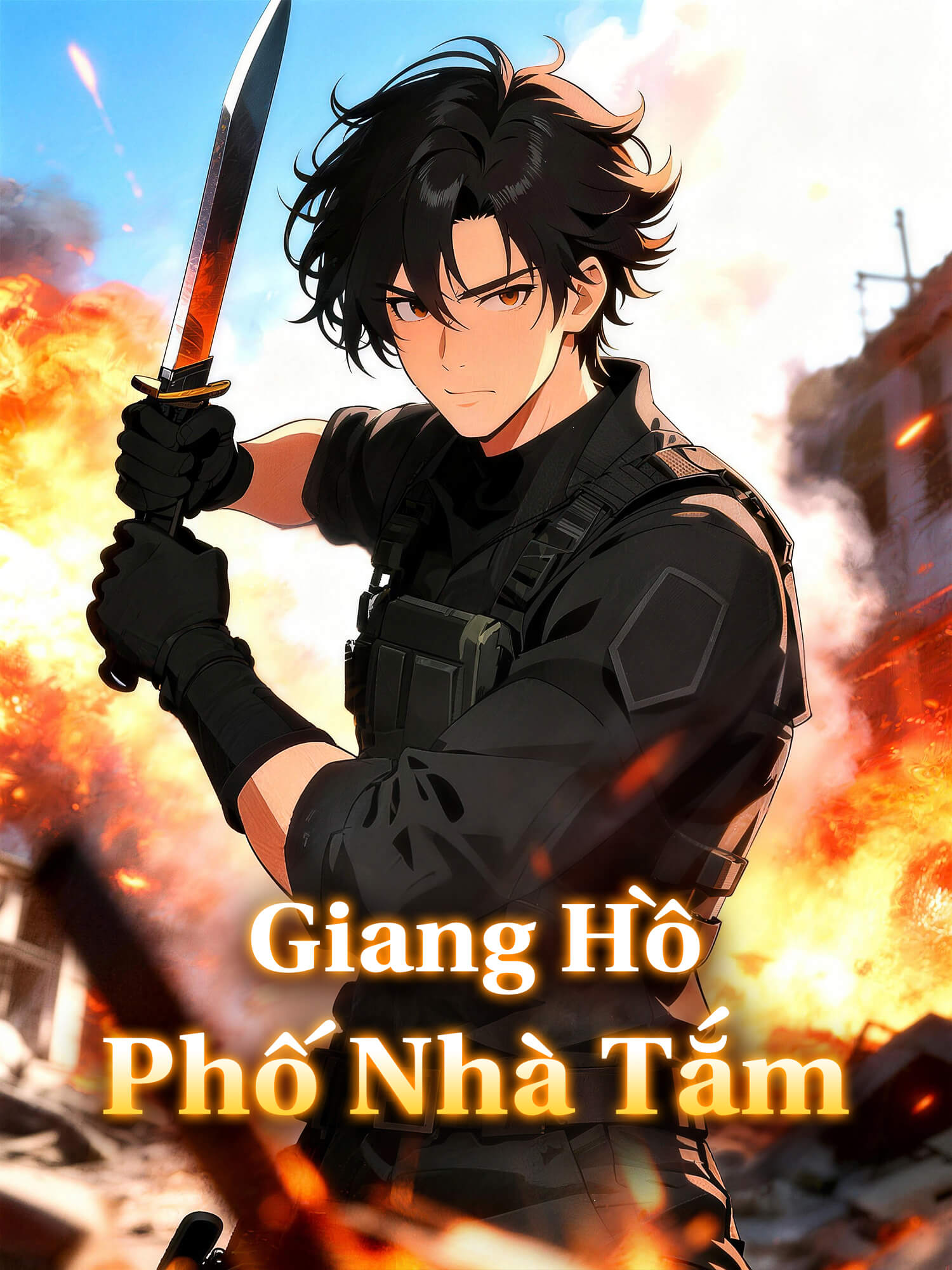 Ảnh bìa và Poster phim ngắn Giang Hồ Phố Nhà Tắm