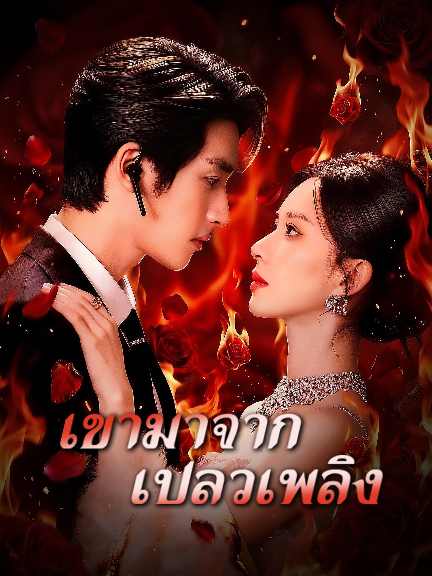 หน้าปกและภาพซีรีส์สั้น เขามาจากเปลวเพลิง