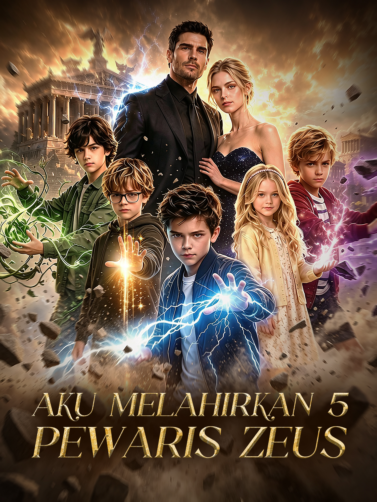 Aku Melahirkan 5 Pewaris Zeus