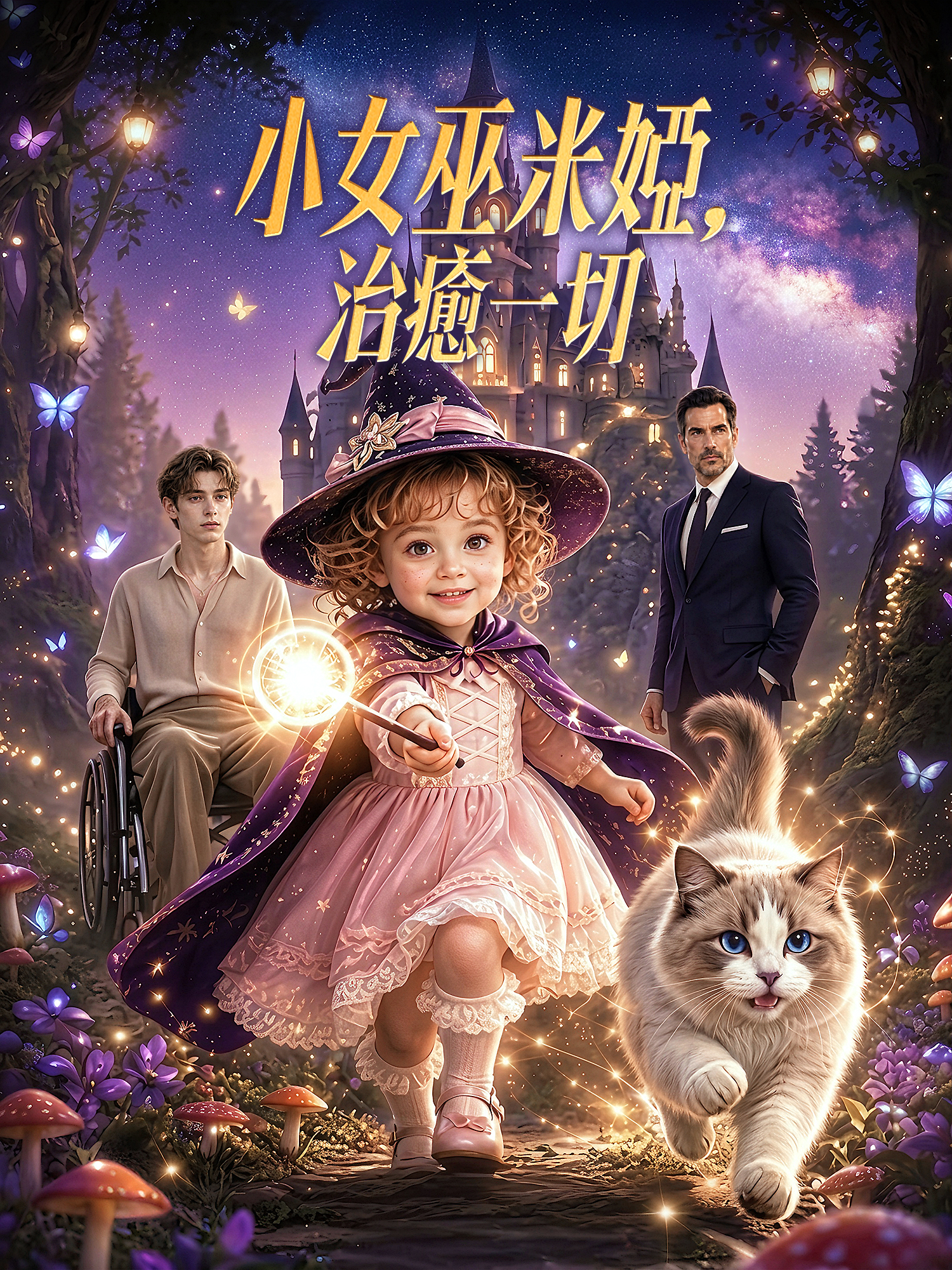 小女巫米婭，治癒一切 短劇封面海報 (垂直劇集)