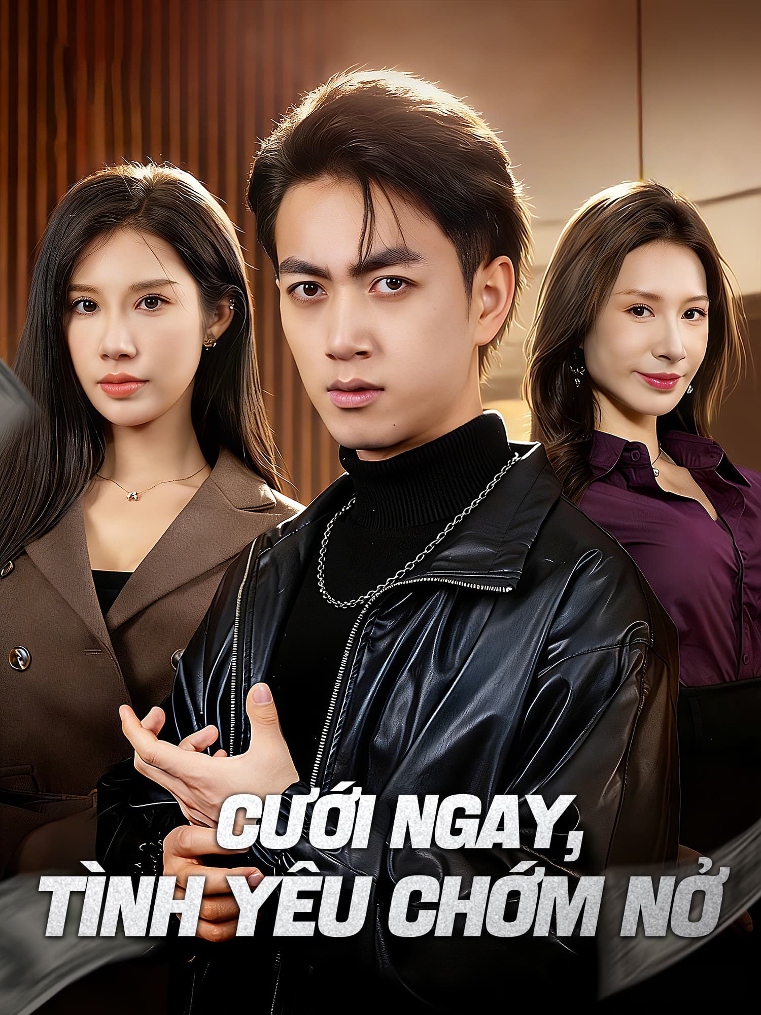 Ảnh bìa và Poster phim ngắn Cưới ngay, tình yêu chớm nở
