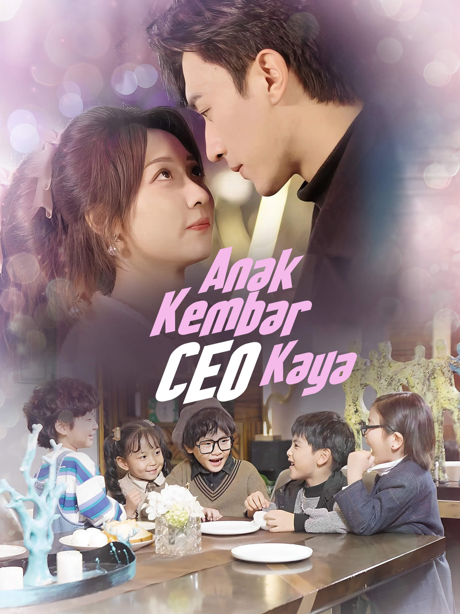 Sampul & Poster Drama Pendek Anak Kembar CEO Kaya