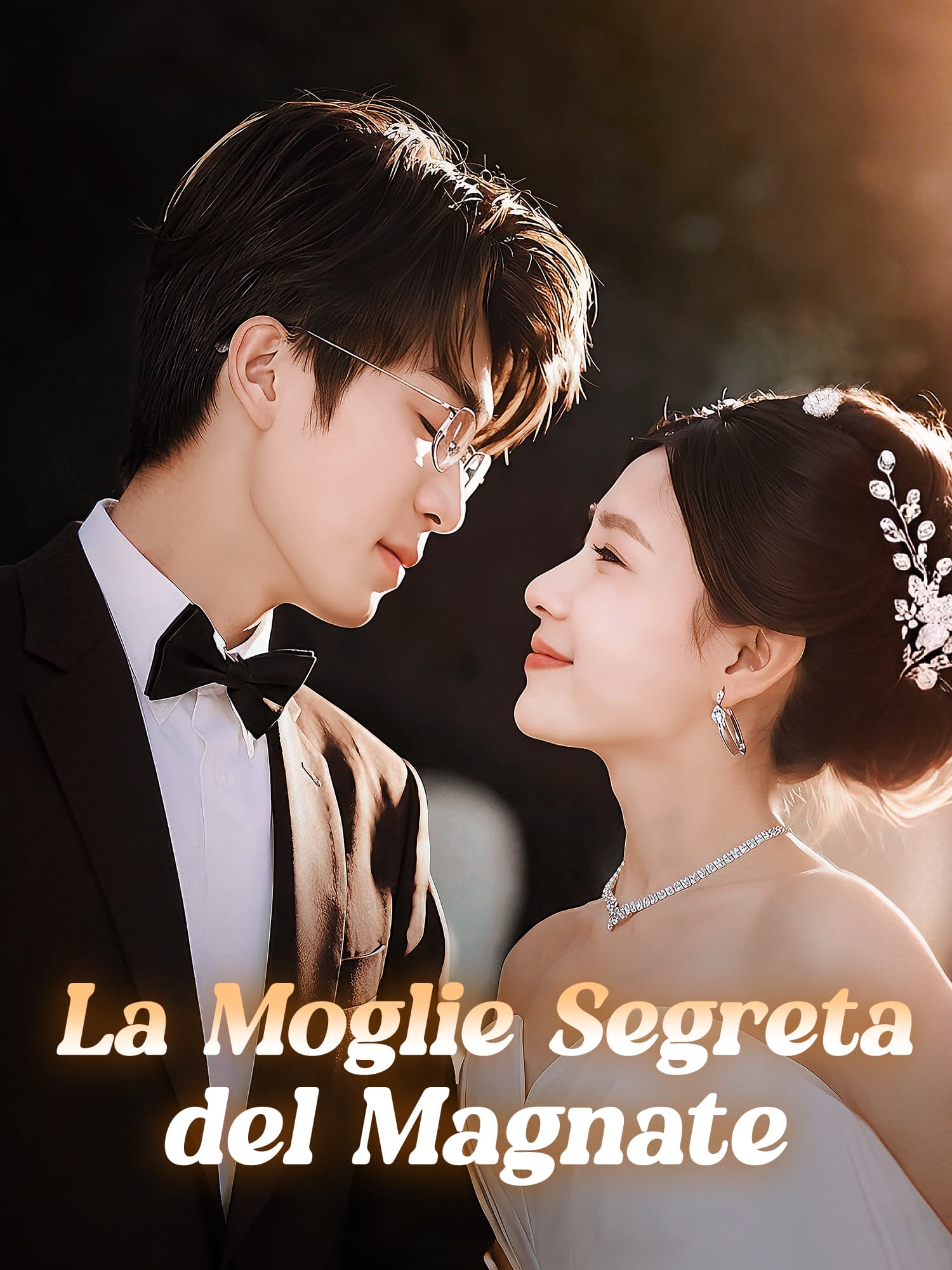Copertina e Poster della Mini Serie La Moglie Segreta del Magnate