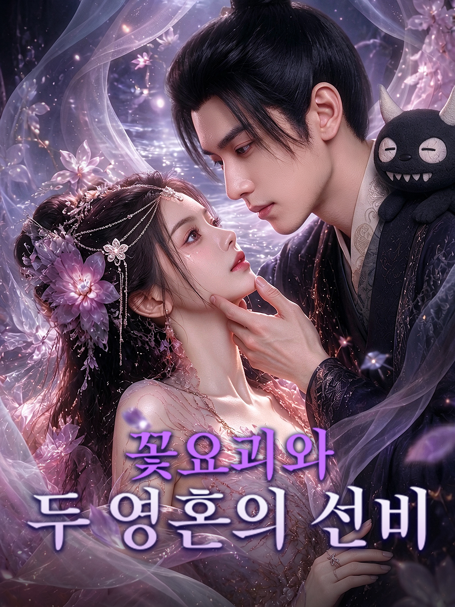 꽃요괴와 두 영혼의 선비 숏드라마 커버 및 포스터