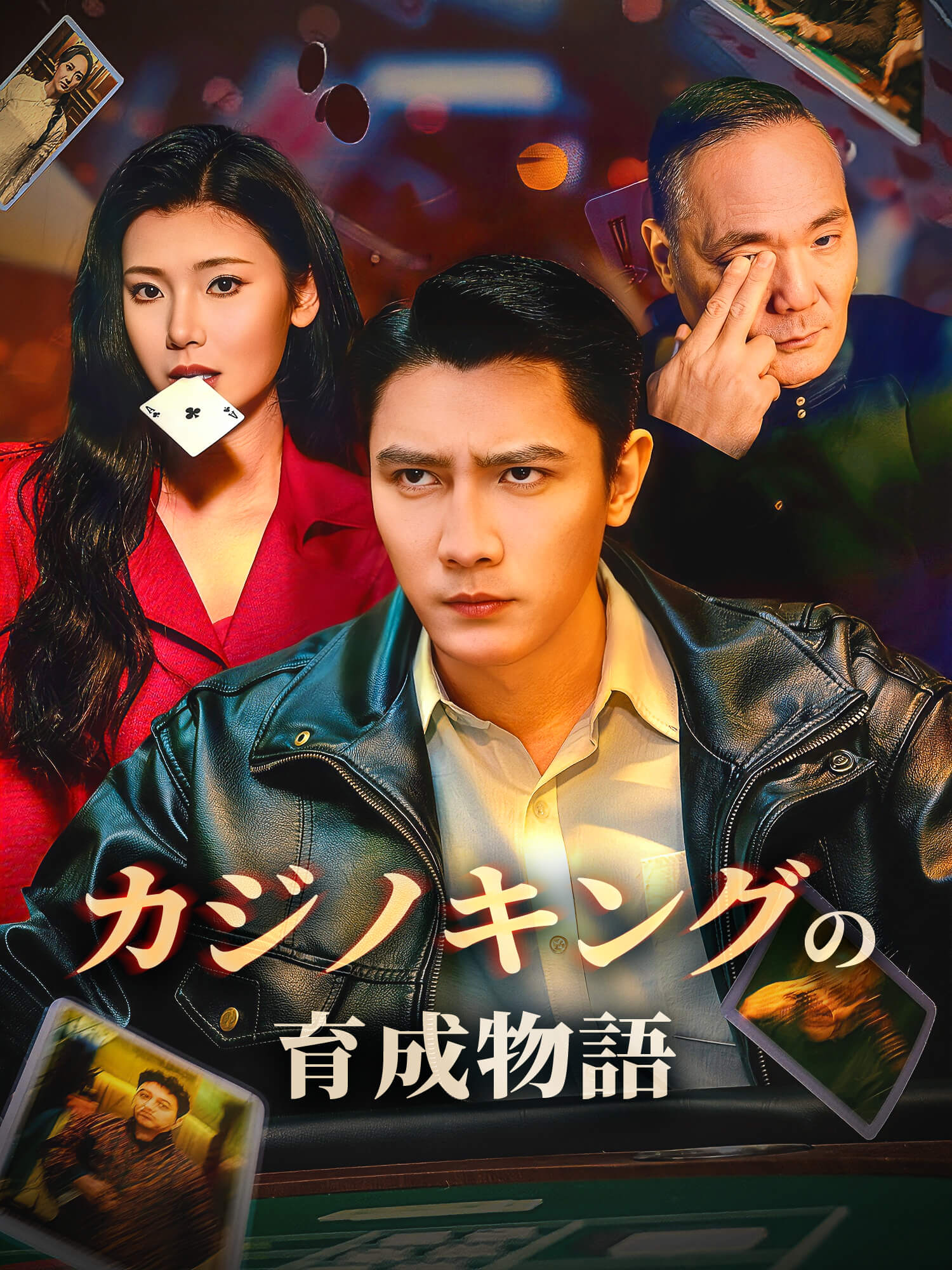カジノキングの育成物語 ショートドラマのカバー・ポスター