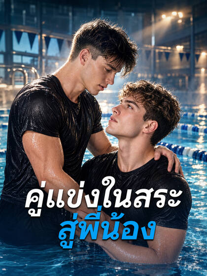Poster คู่แข่งในสระ สู่พี่น้อง