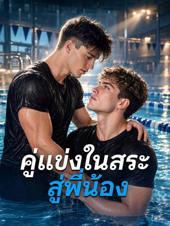 Poster คู่แข่งในสระ สู่พี่น้อง