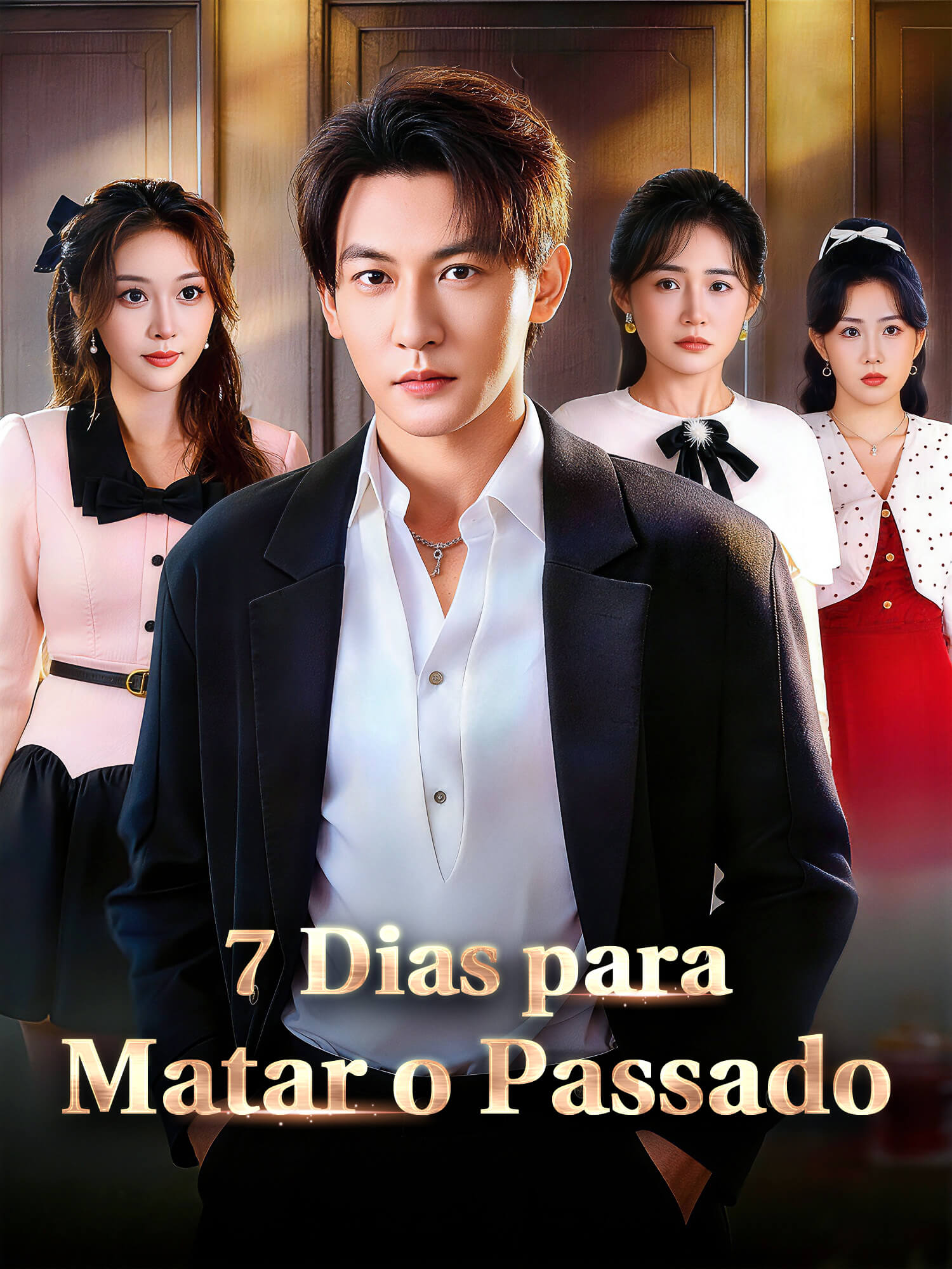 Capa e Pôster da Mini Novela 7 Dias para Matar o Passado