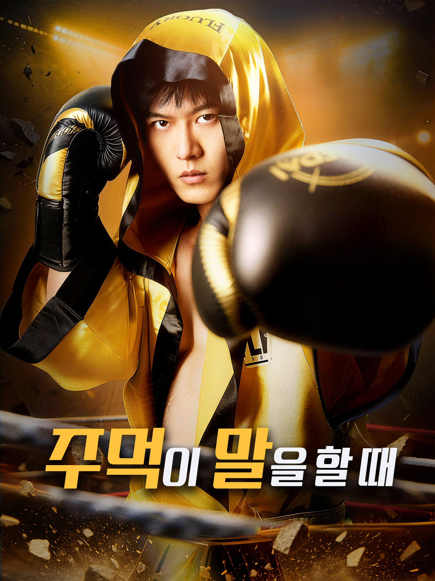 주먹이 말을 할 때