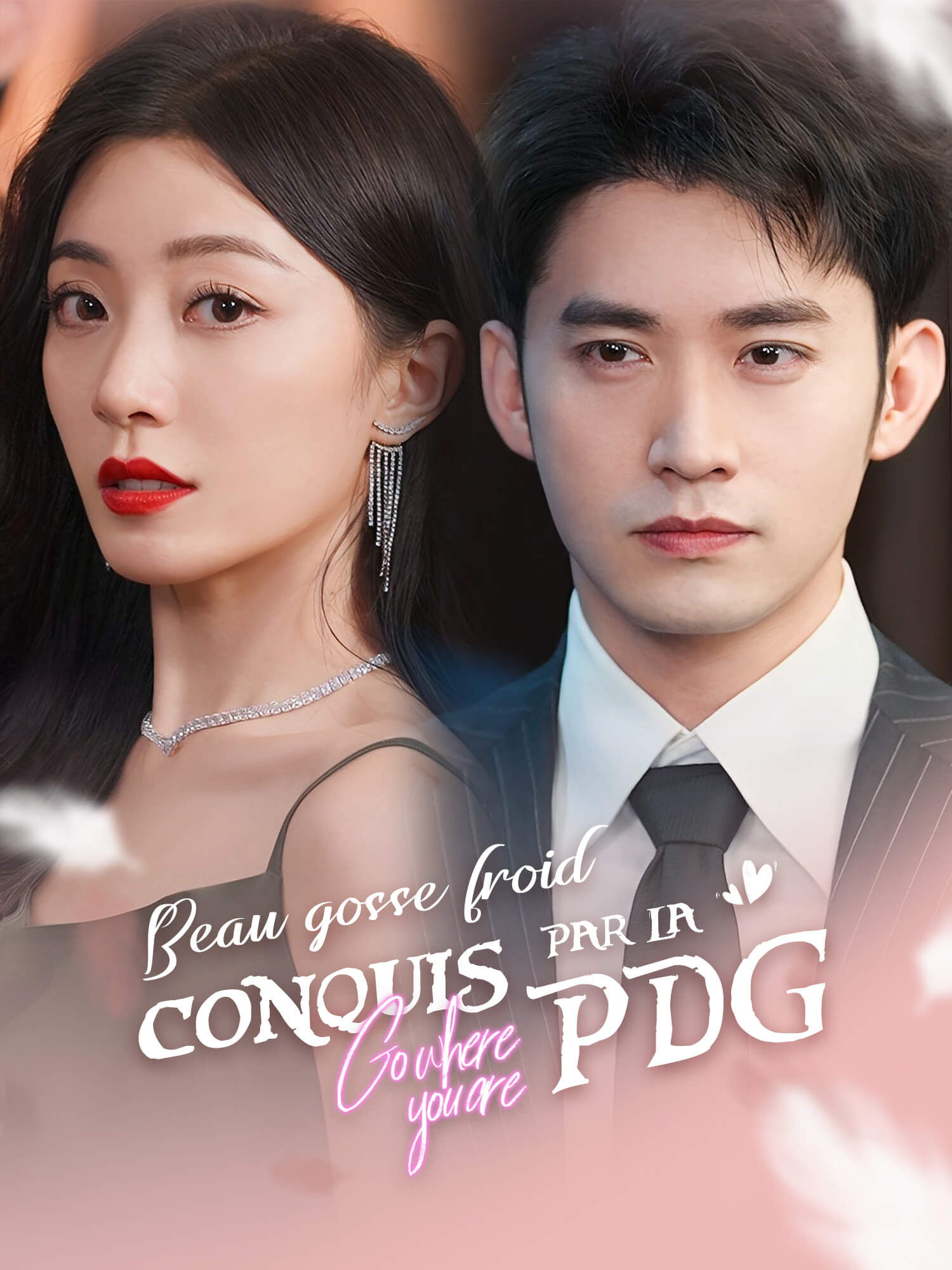 Affiche et Couverture de la Mini-série Beau gosse froid conquis par la PDG