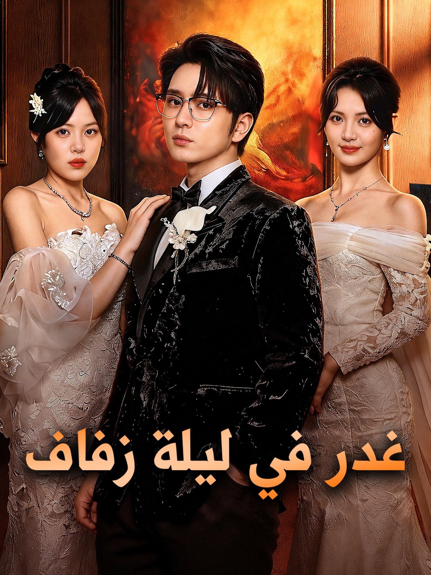 غلاف وملصق مسلسل غدر في ليلة زفاف القصير