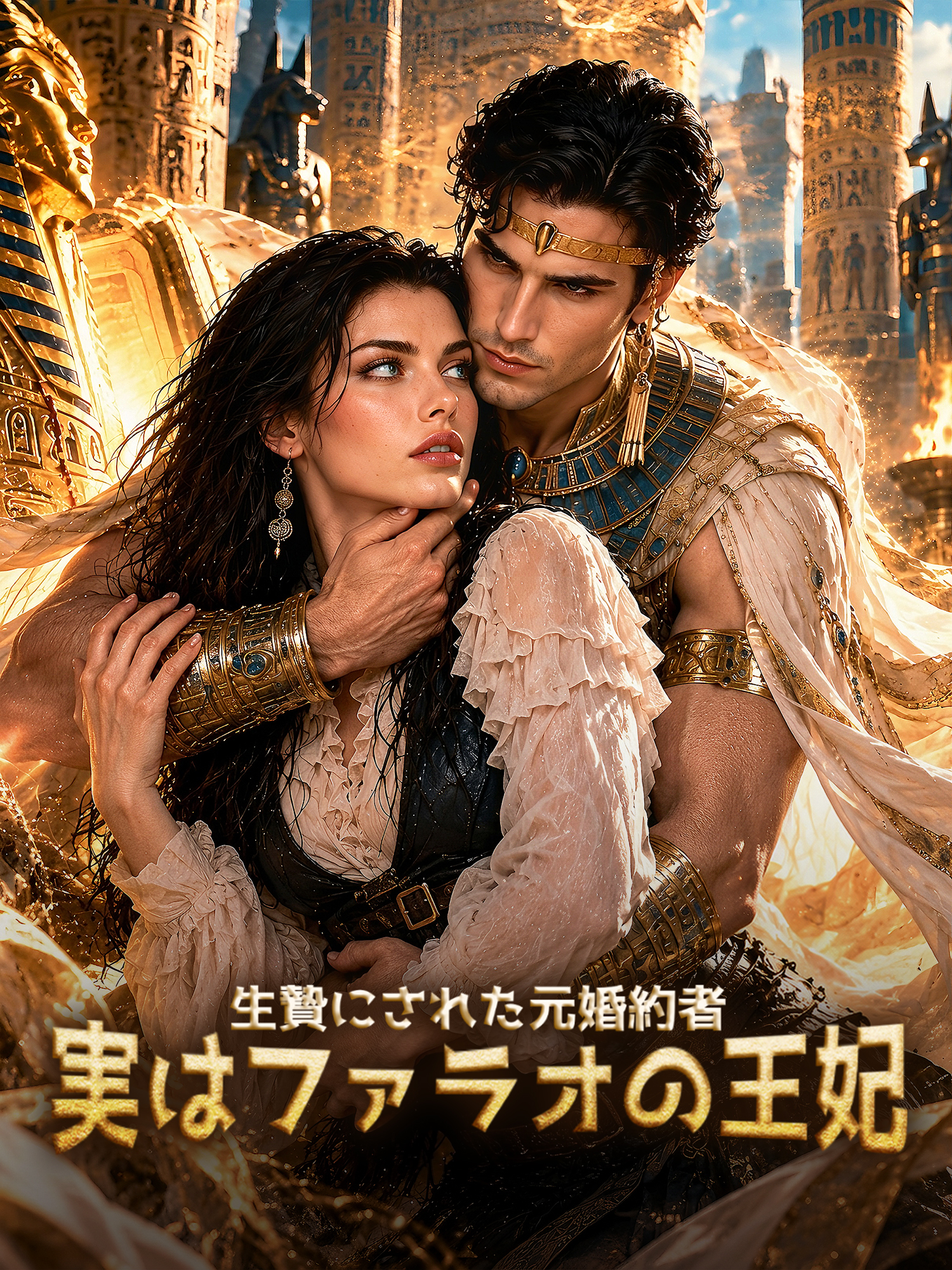 生贄にされた元婚約者、実はファラオの王妃