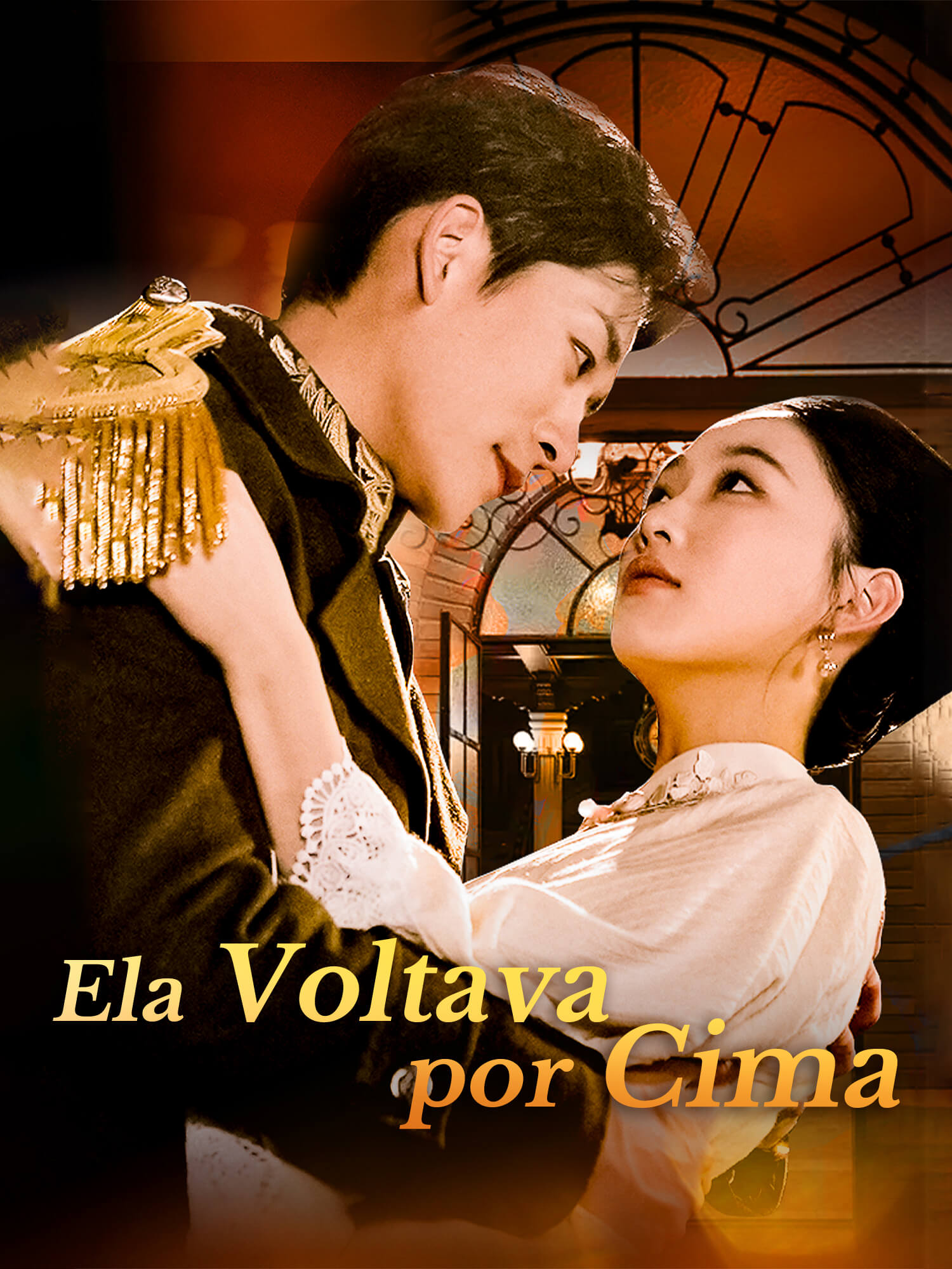 Capa e Pôster da Mini Novela Ela Voltava por Cima