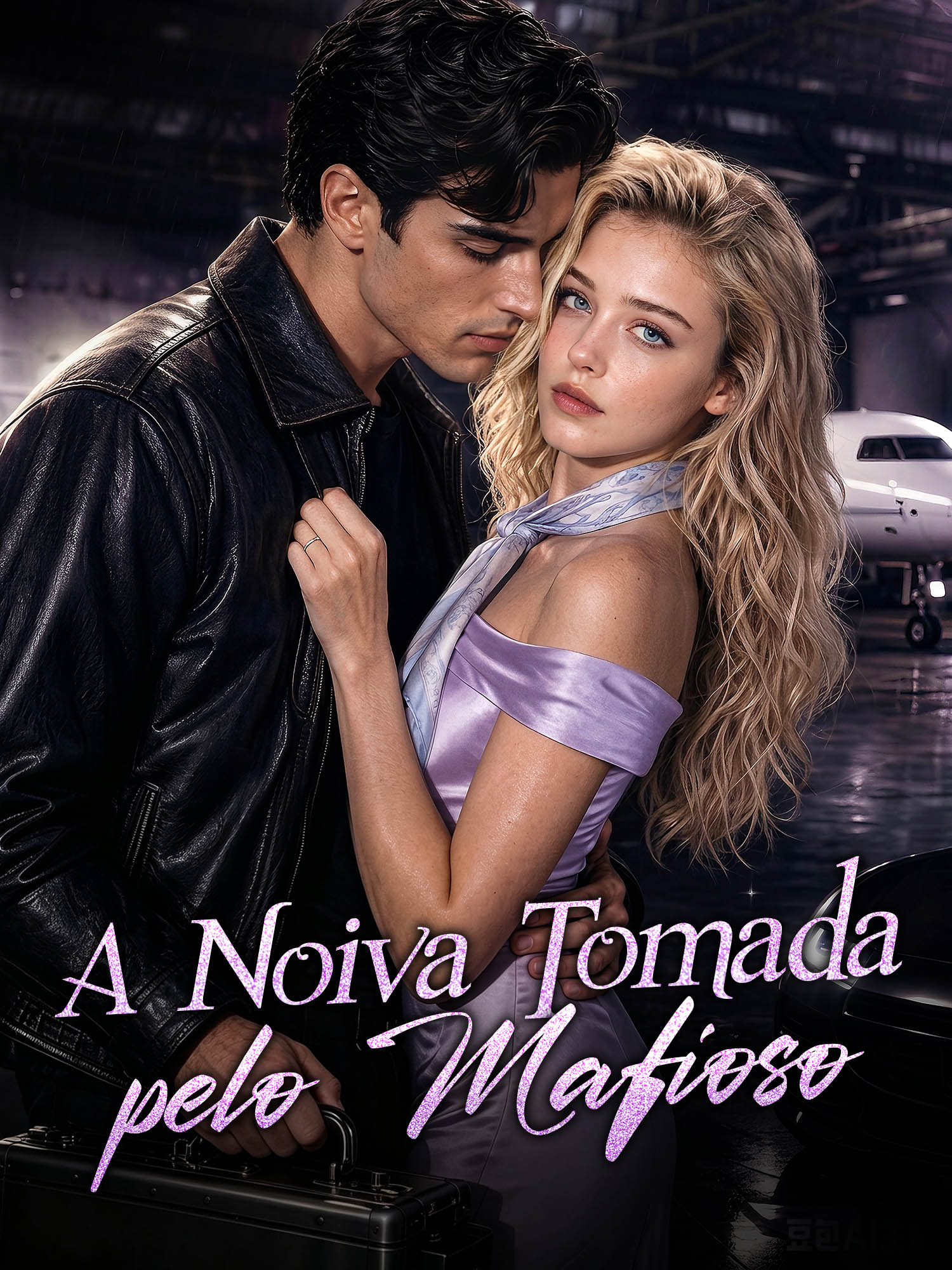 Capa e Pôster da Mini Novela A Noiva Tomada pelo Mafioso