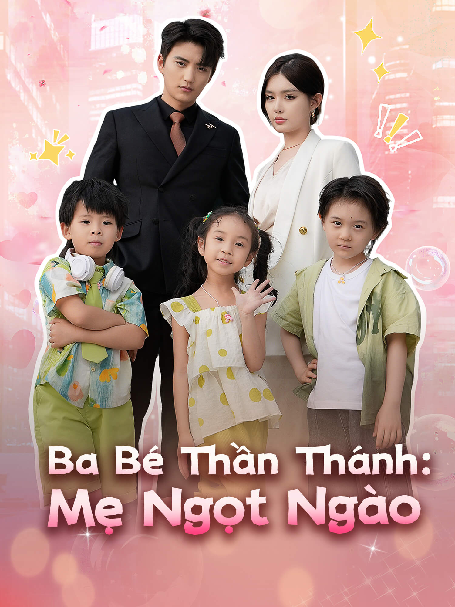 Ảnh bìa và Poster phim ngắn Ba Bé Thần Thánh: Mẹ Ngọt Ngào