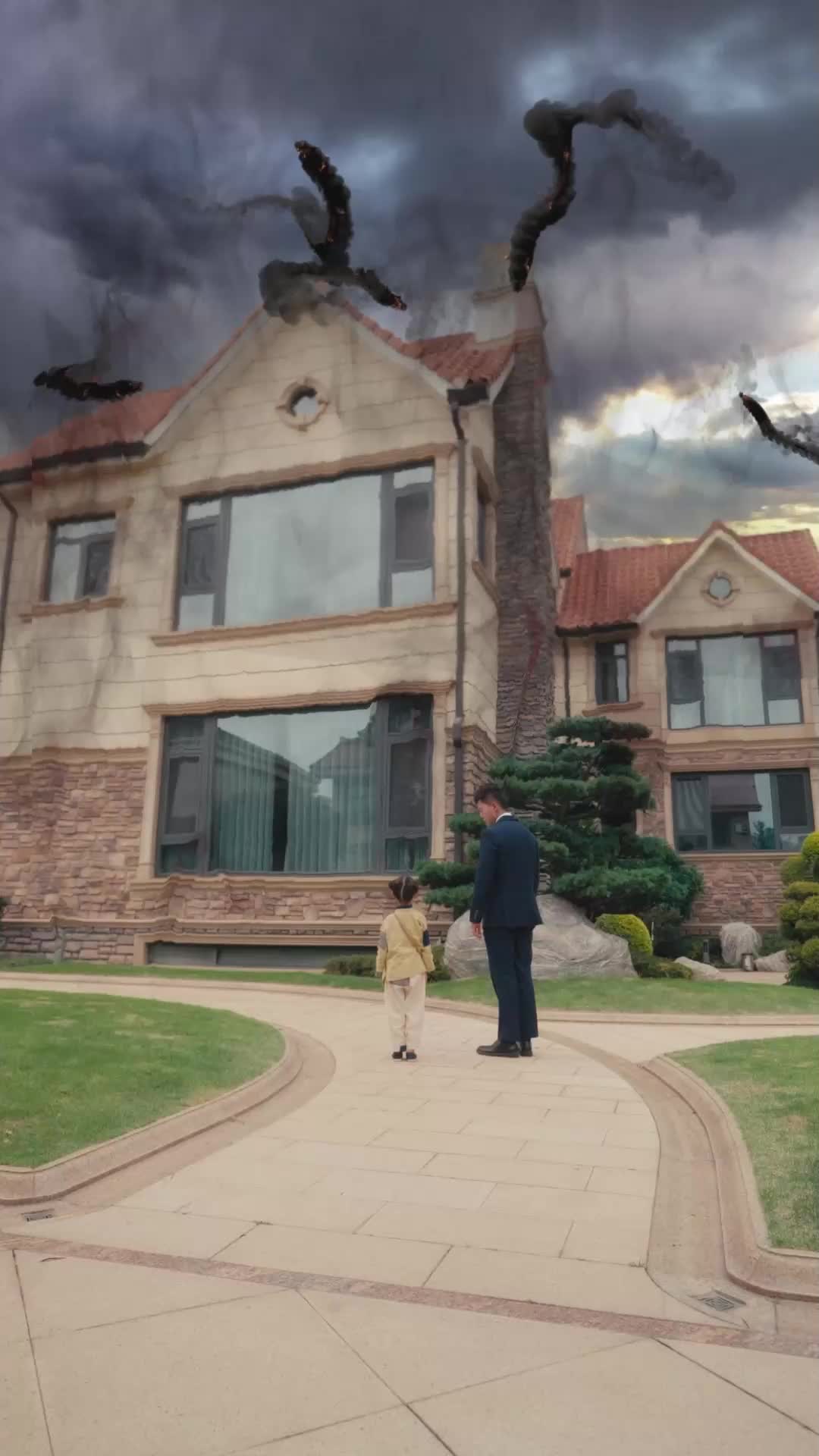 Гадания на улице:  волшебная малышка  и её отец EP.4